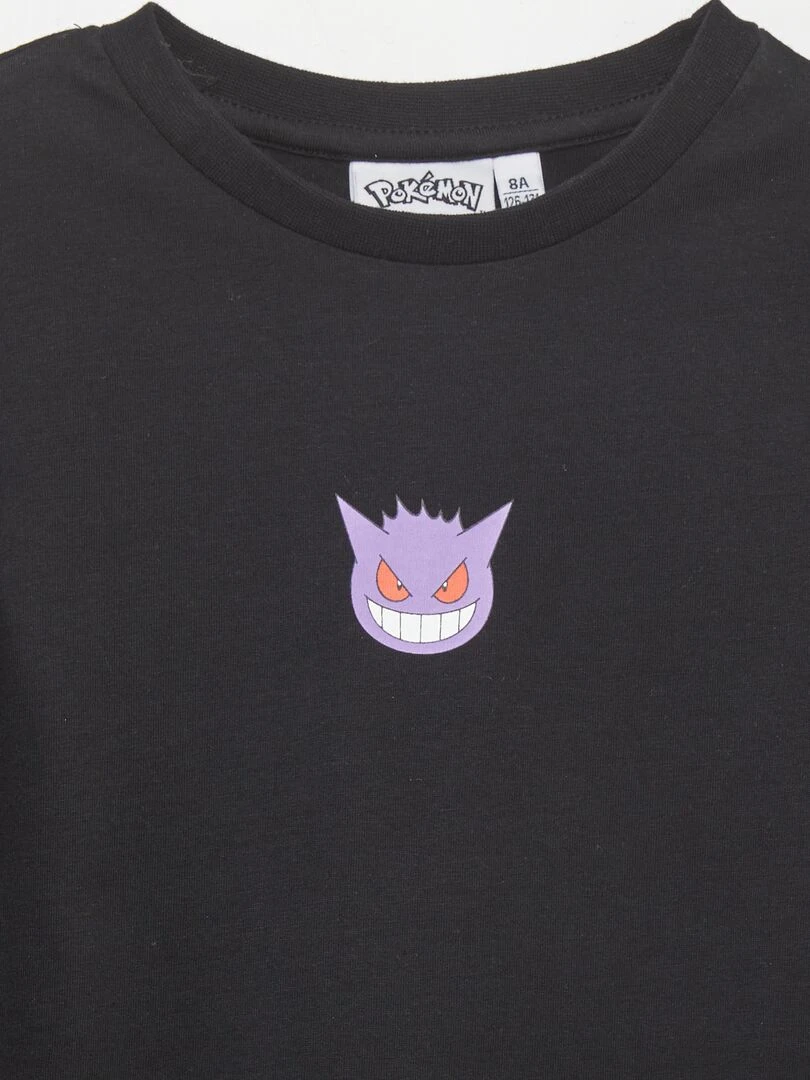 T shirt 'Pokémon'   Noir