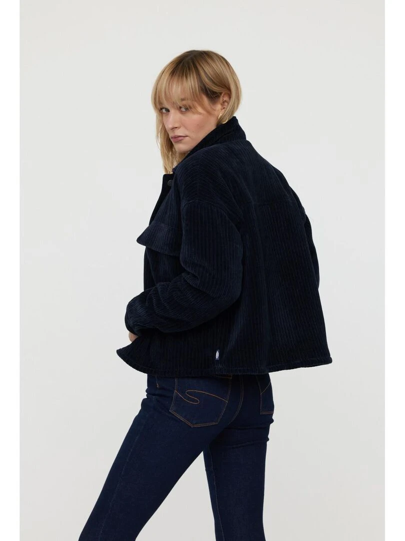 Lee Cooper   Veste manches longues polyester loose FIMA   Bleu marine