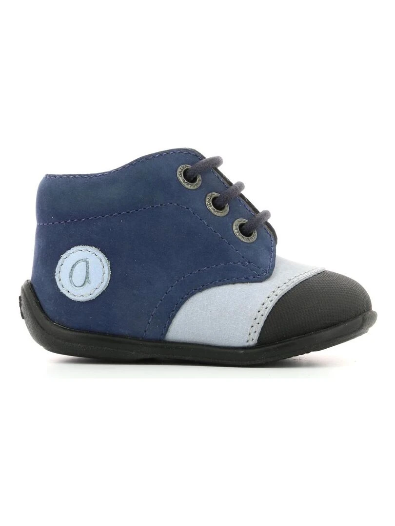 Bottillons Cuir Okidou   Bleu