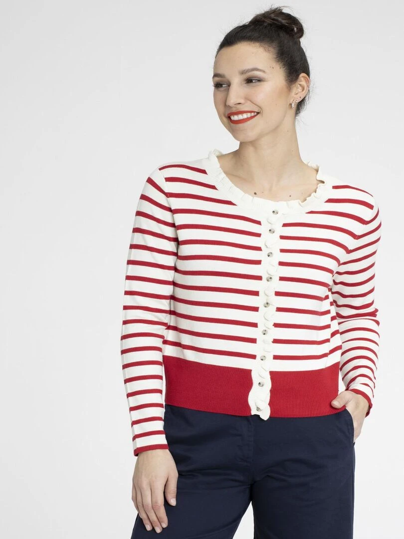 Gilets  OCEAN   Gérard Pasquier   Rouge