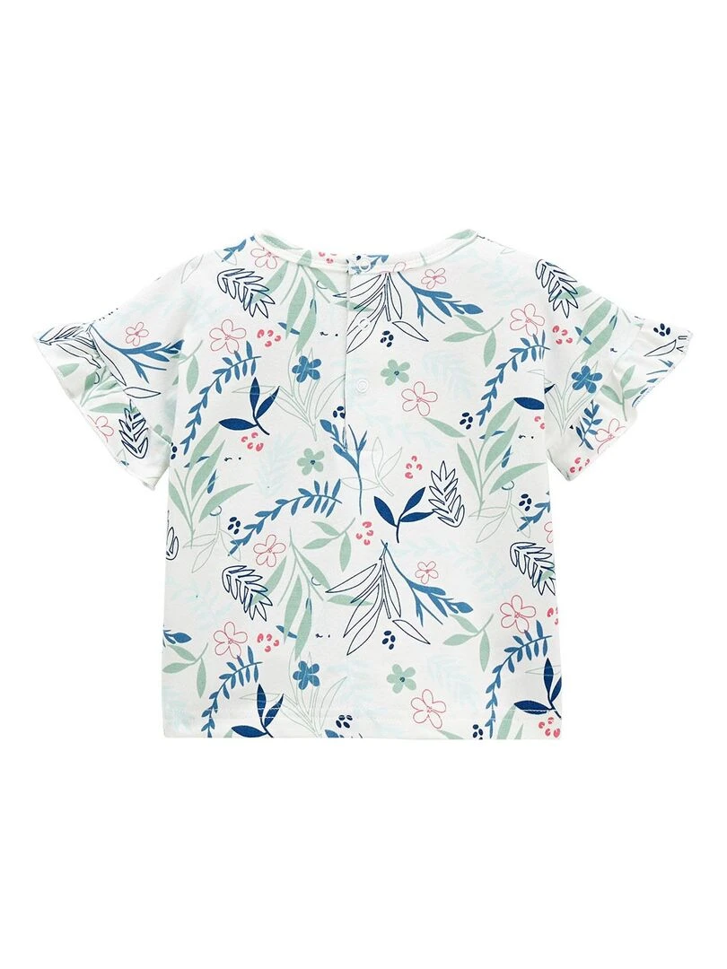 T shirt bébé Dahlia Ecru
