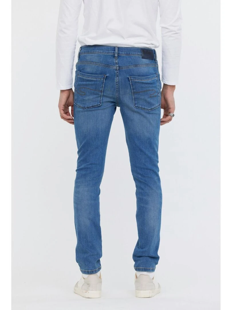 Lee Cooper   Jean coton slim LC030ZP   Bleu ciel