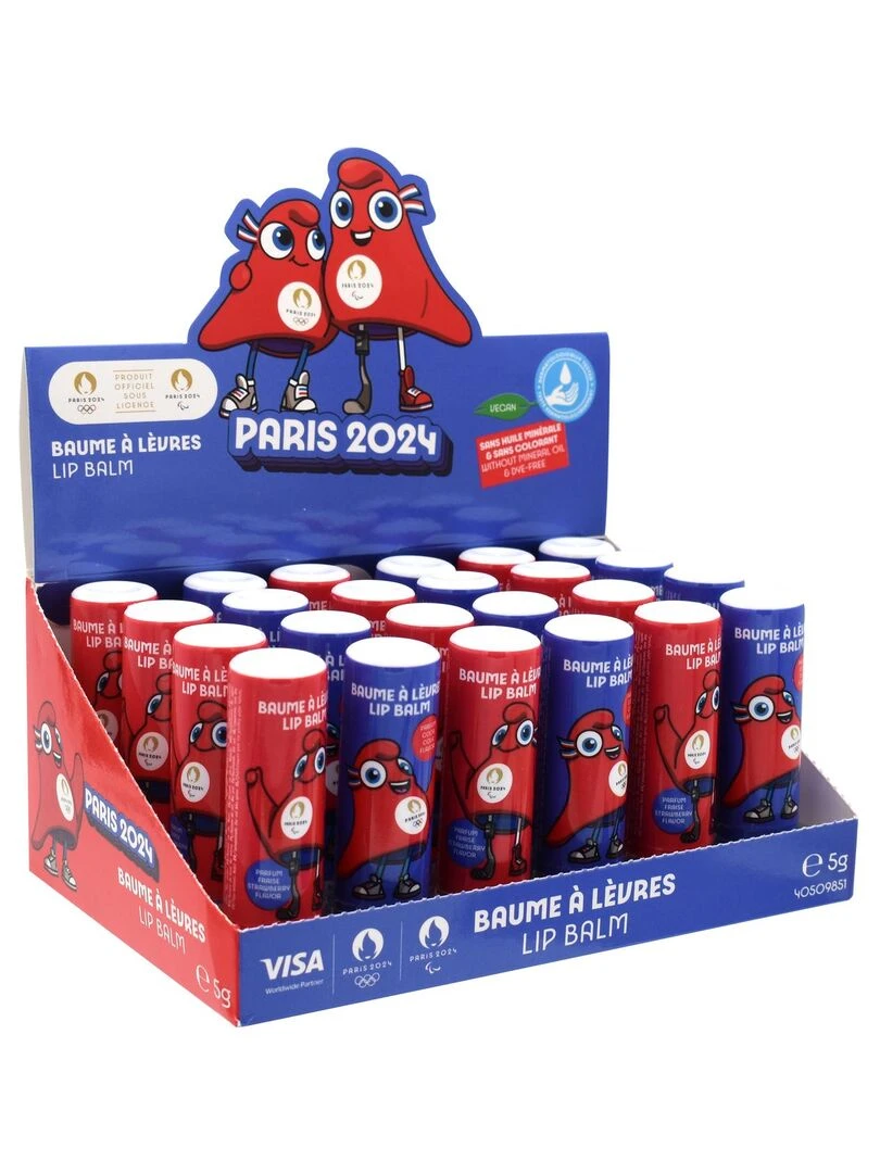 JO 2024   Lot de 2 Baumes à lèvres   N/A