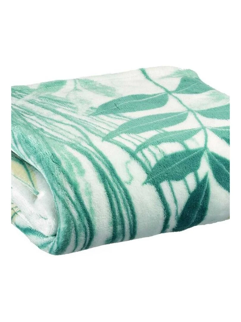 Plaid ultra doux 130x160 cm Izia Bleu