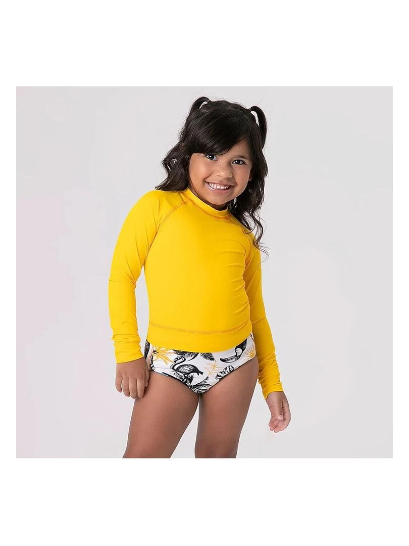 Maillot de bain deux pièces fille Deixa o Sol Entrar UPF 50+ UV Line Multicolore