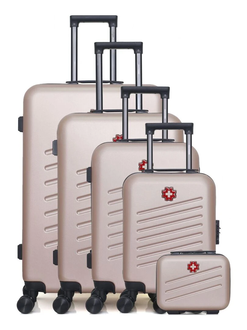 SWISS KOPPER SET DE 5 ZURICH U Rose