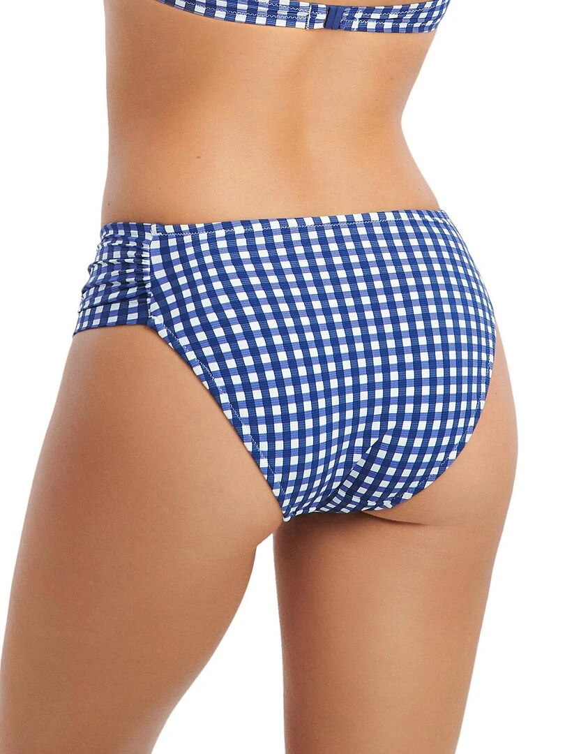 Bas maillot slip de bain taille haute Nantes Bleu
