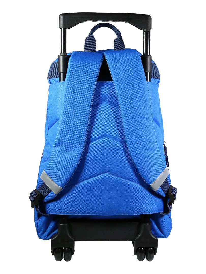 BAGTROTTER Sac à dos à roulettes Ligue 1 Football Bleu   Bleu