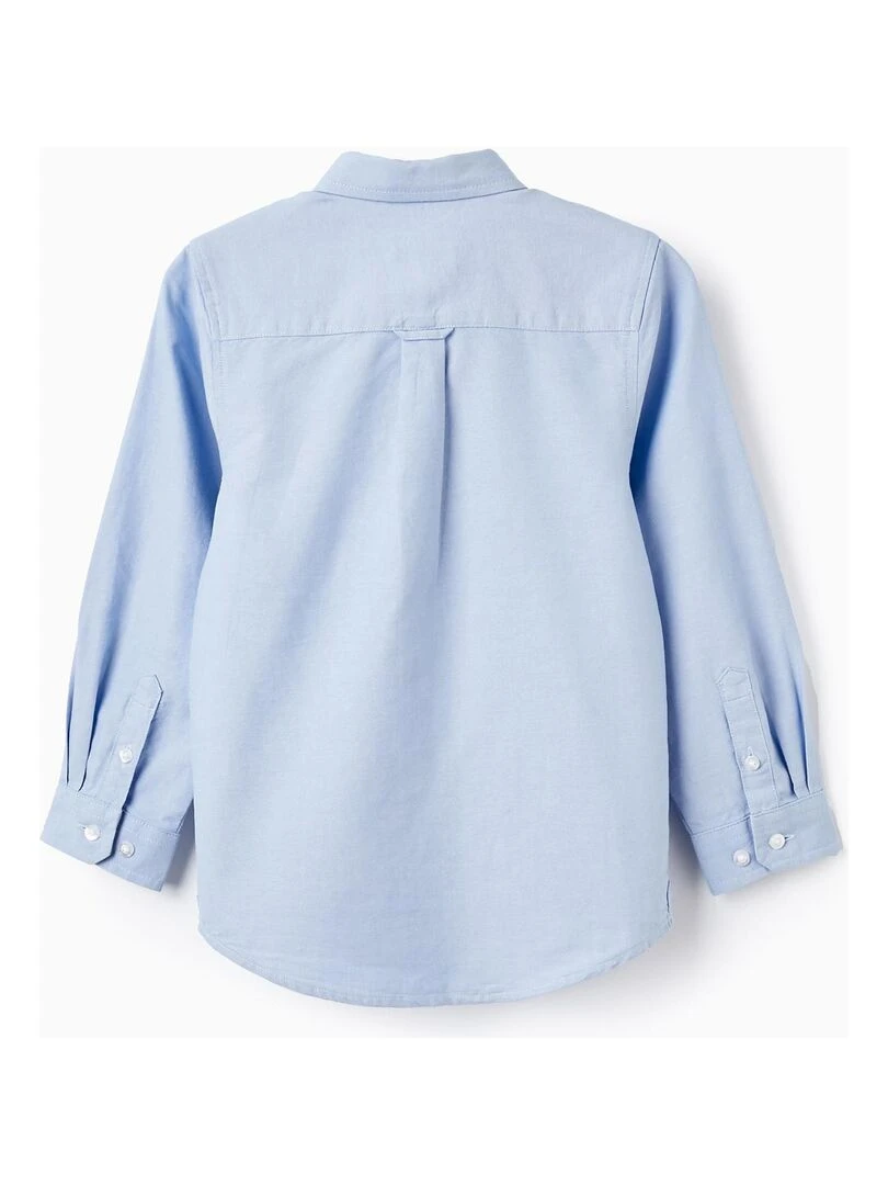 Chemise En Coton Pour Garçon manches longues ROYALS OFF DUTY Bleu clair