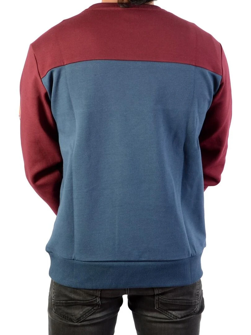 Sweat Ellesse Cantona Crew   Rouge