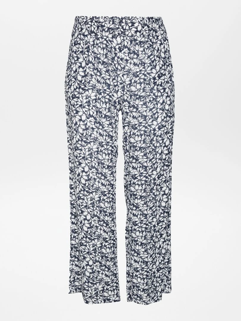 Pantalon fluide 'Vero moda curve' Bleu
