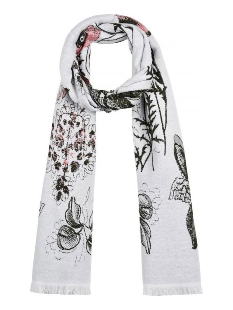 Echarpe Maka Made in France Blanc