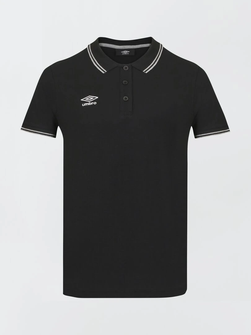 Polo 'Umbro' en piqué de coton Noir