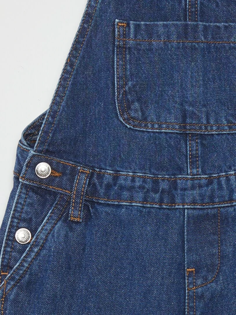 Salopette en jean   BLEU