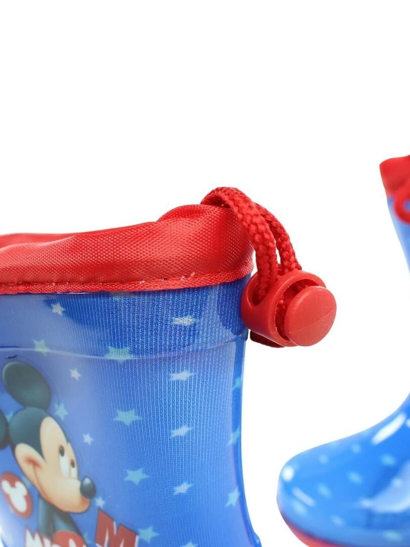 Disney   Bottes garçon imprimé Mickey   Bleu