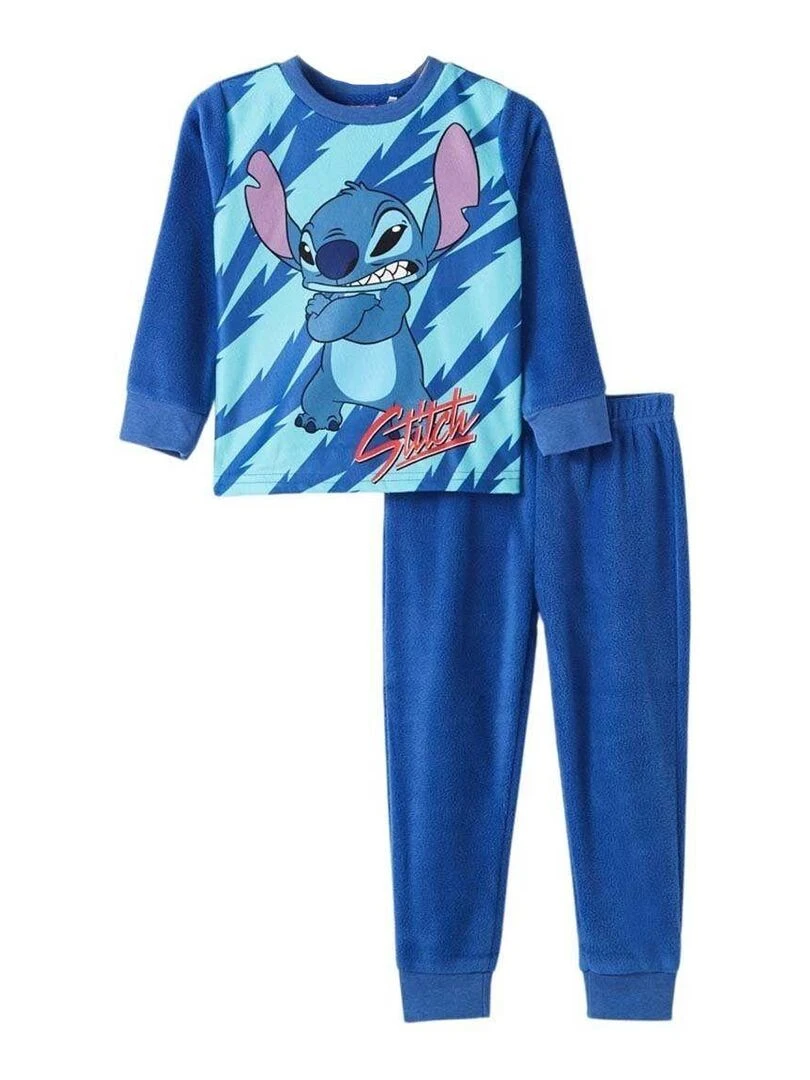 Disney Pyjama garçon imprimé Lilo Et Stitch Bleu marine