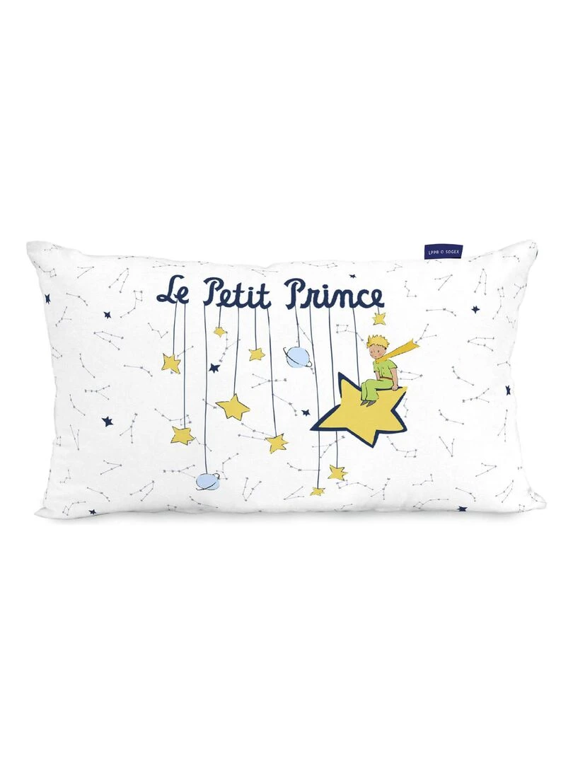 Housse de coussin La nuit "Happyfriday"   Blanc