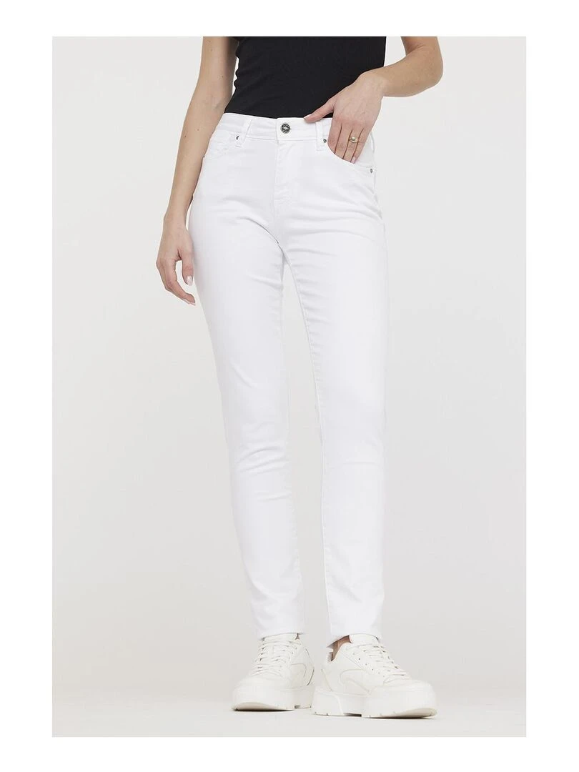 Lee Cooper Pantalon coton slim JANA Blanc