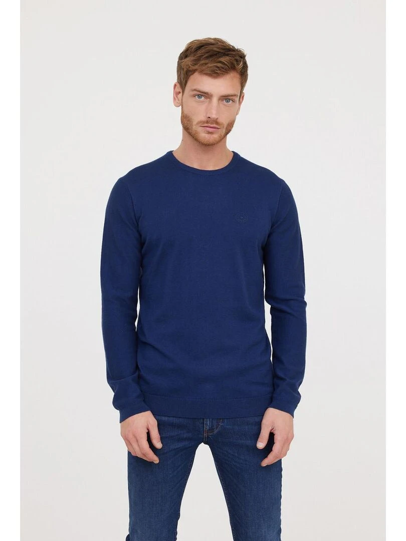 Lee Cooper Pull manches longues coton regular CORIL Bleu marine