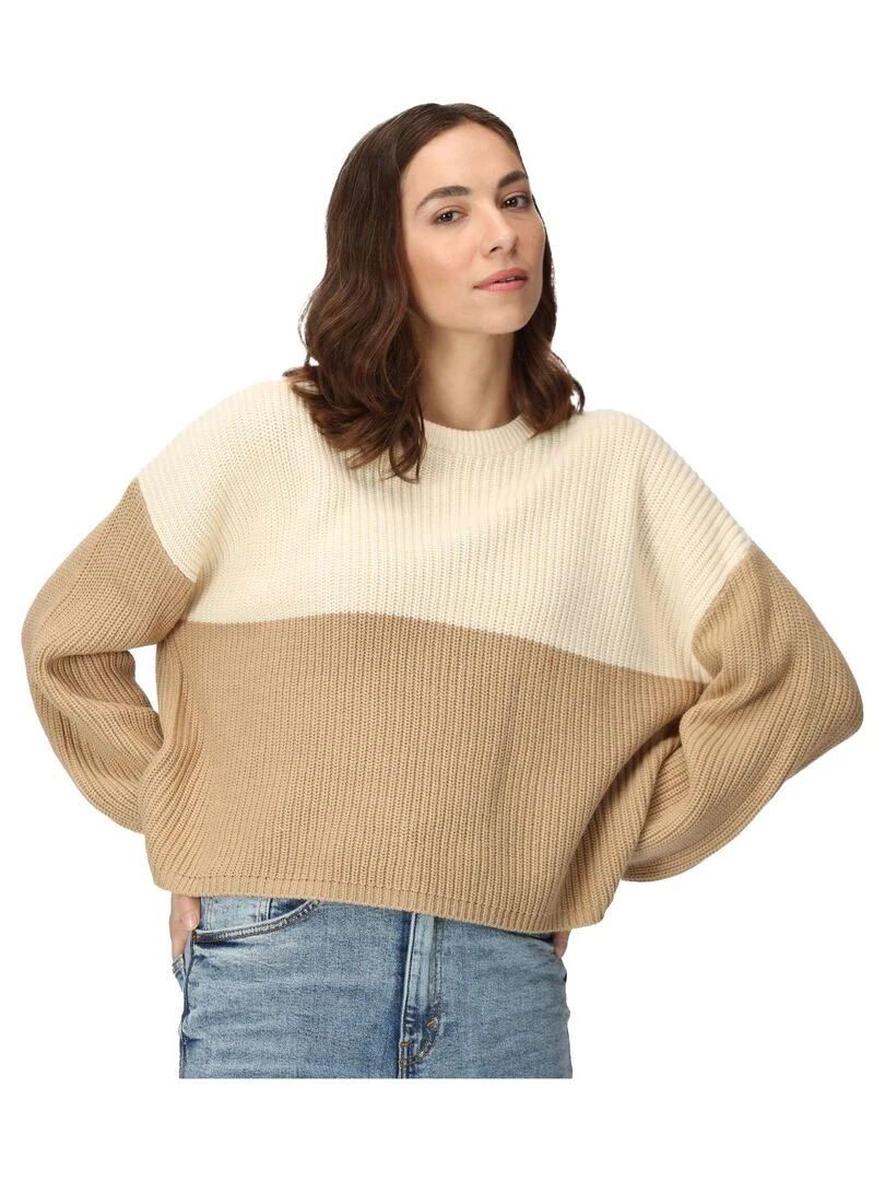 Regatta   Pull KAMARIA   Beige clair