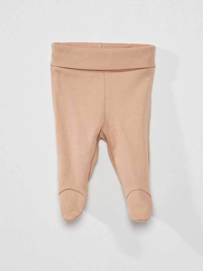 Ensemble body + legging + bonnet   3 pièces   Marron
