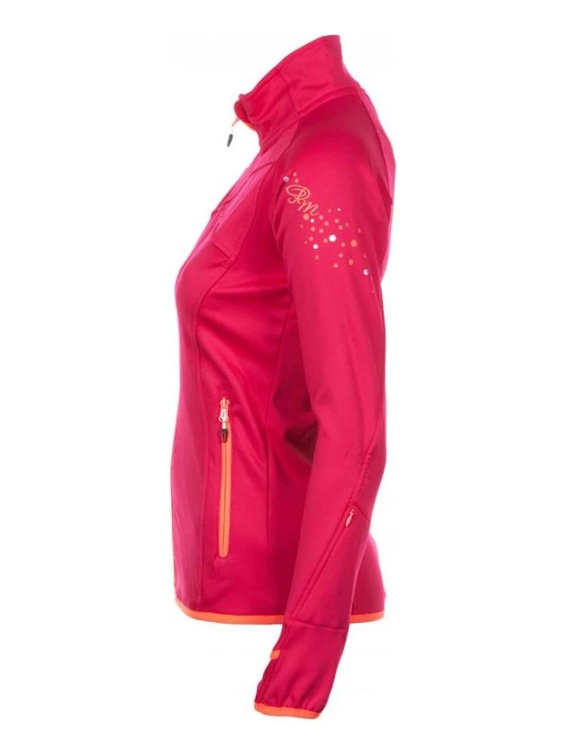 Blouson polarshell femme ACLIMATE   Rose