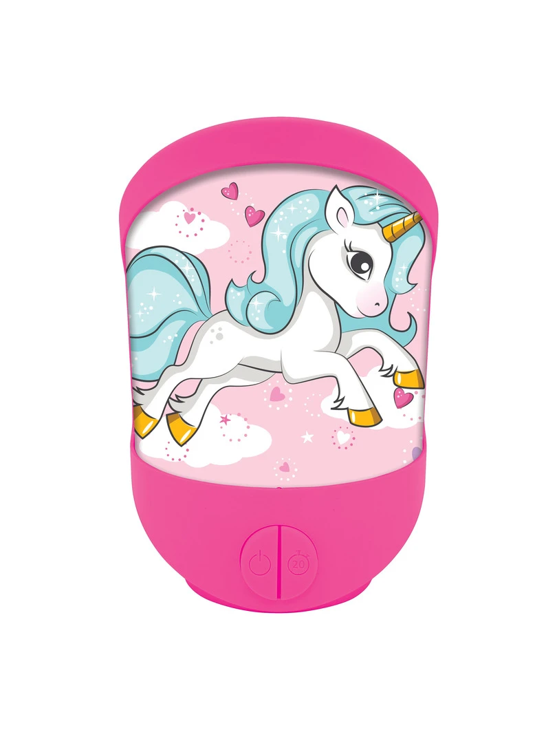 Veilleuse De Chevet Ou Murale Licorne Transparent
