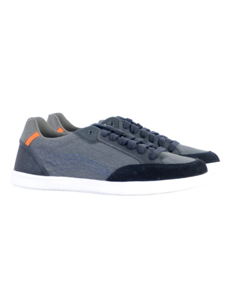 Basket à Lacets Geox U Walee Canvas   Bleu