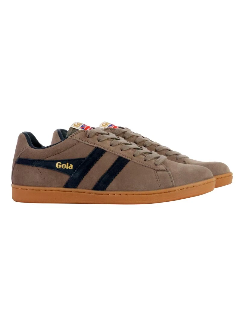 Basket Gola Equipe Suede   Marron