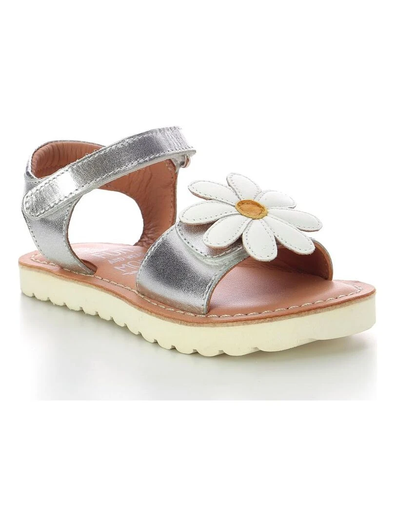 Sandales Cuir Jumrite Argent