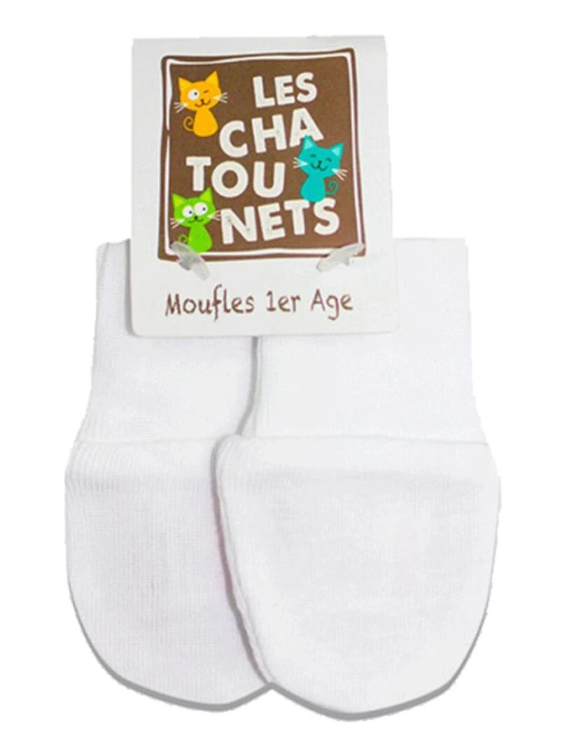 Moufle LES CHATOUNETS Blanc