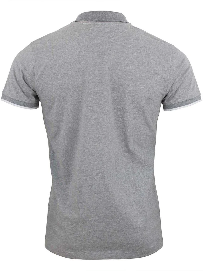 Polo manches courtes homme CEROCE PEAK MOUNTAIN Gris