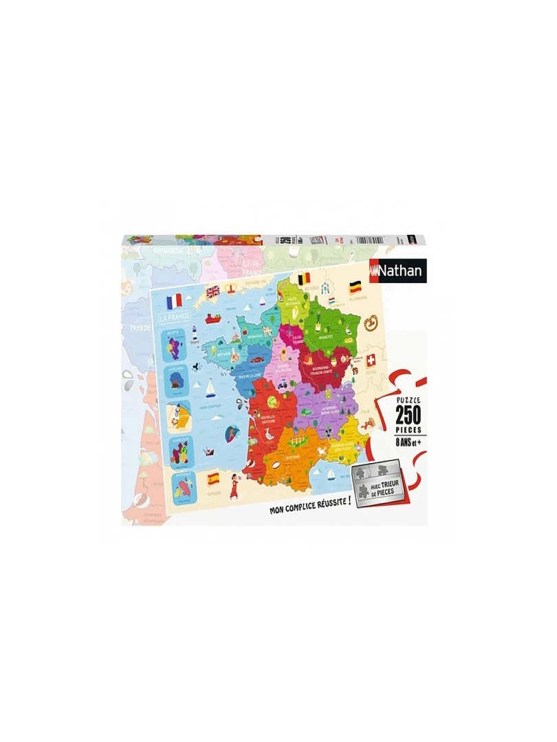Puzzle 250 P Carte De France N/A