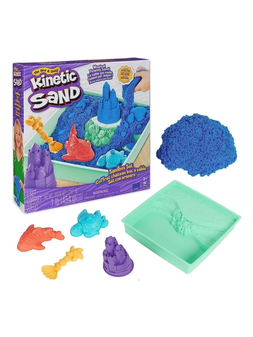 Sable kinétique Coffret château bac à sable N/A