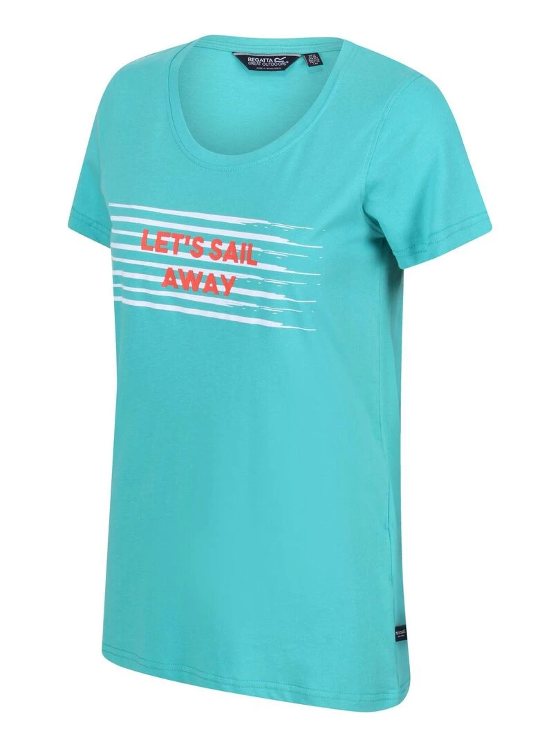 Regatta   T shirt FILANDRA   Bleu turquoise