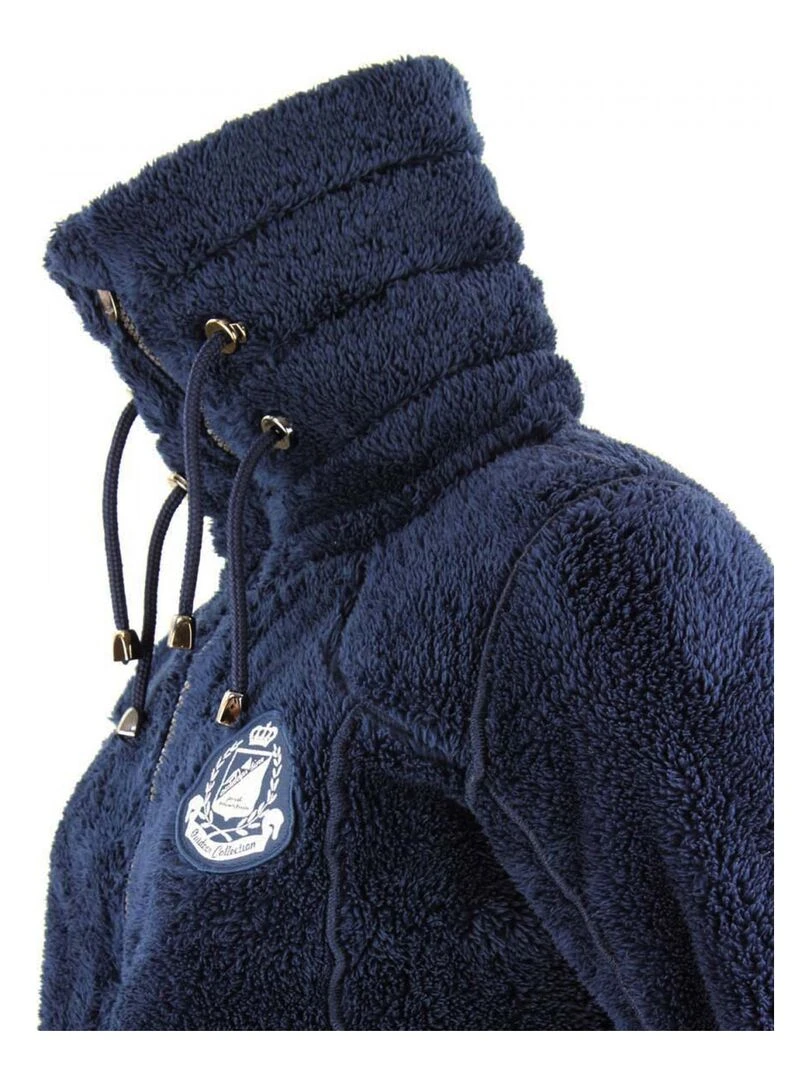 Blouson polaire femme ASANA   Bleu marine