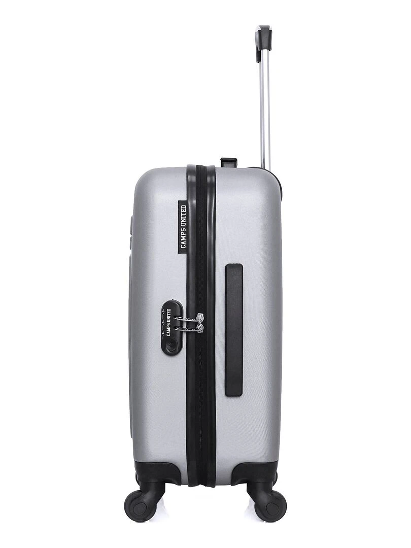 CAMPS UNITED   VALISE CABINE ABS BERKELEY 4 ROUES 55 CM   Gris