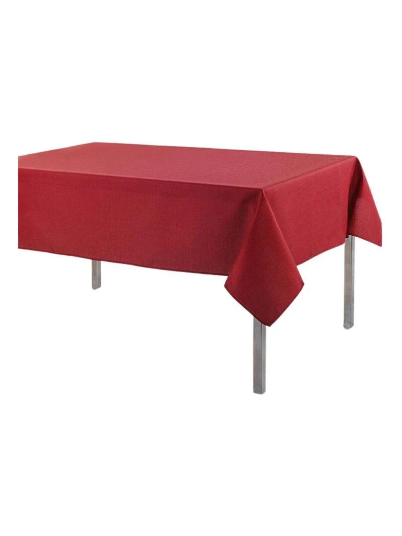 Nappe rectangulaire Newton Rouge carmin