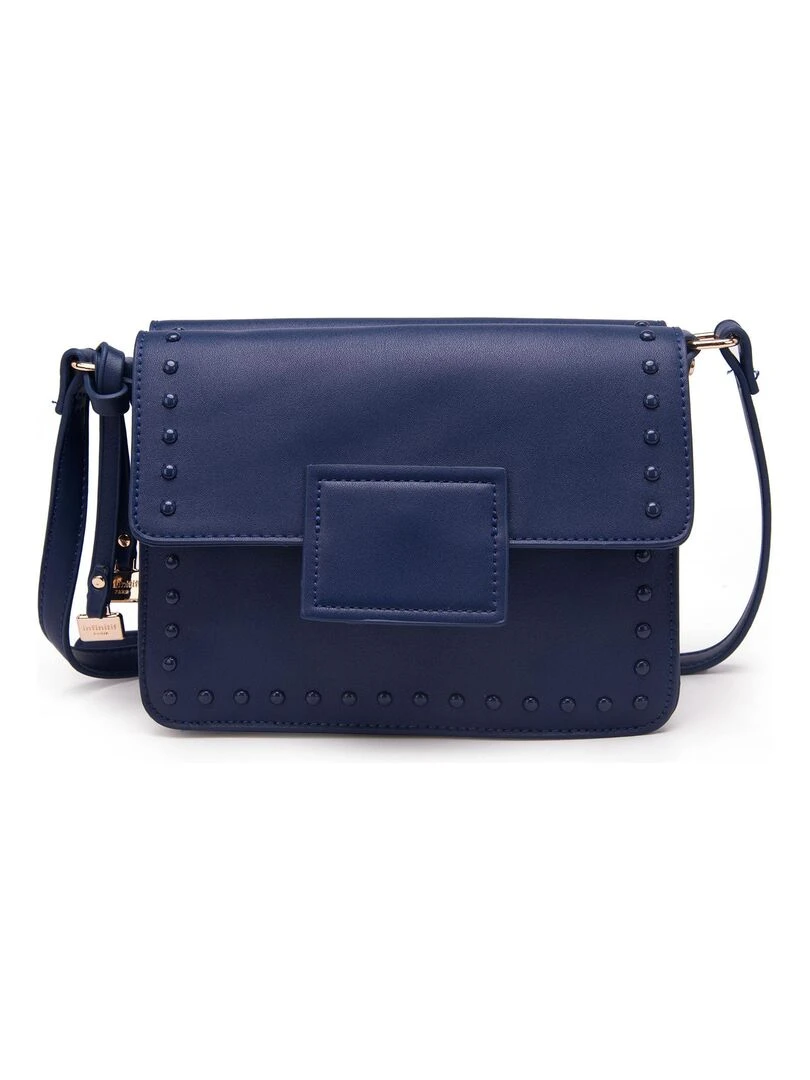 INFINITIF   SAC A MAIN CAMÉLIA   Bleu foncé