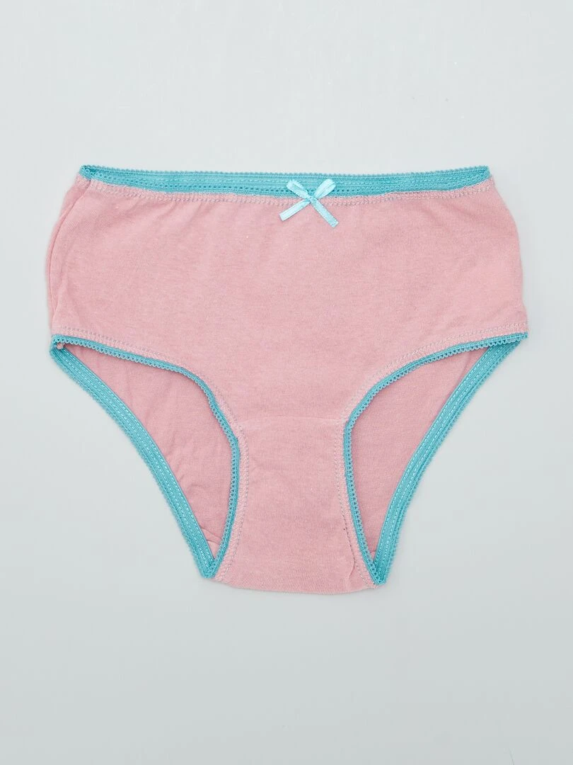 Lot de culottes en coton   5 pièces   Vert