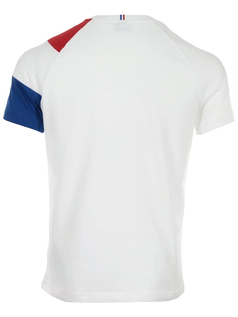 T shirt Le Coq Sportif Ess Tee SS N°10   Blanc