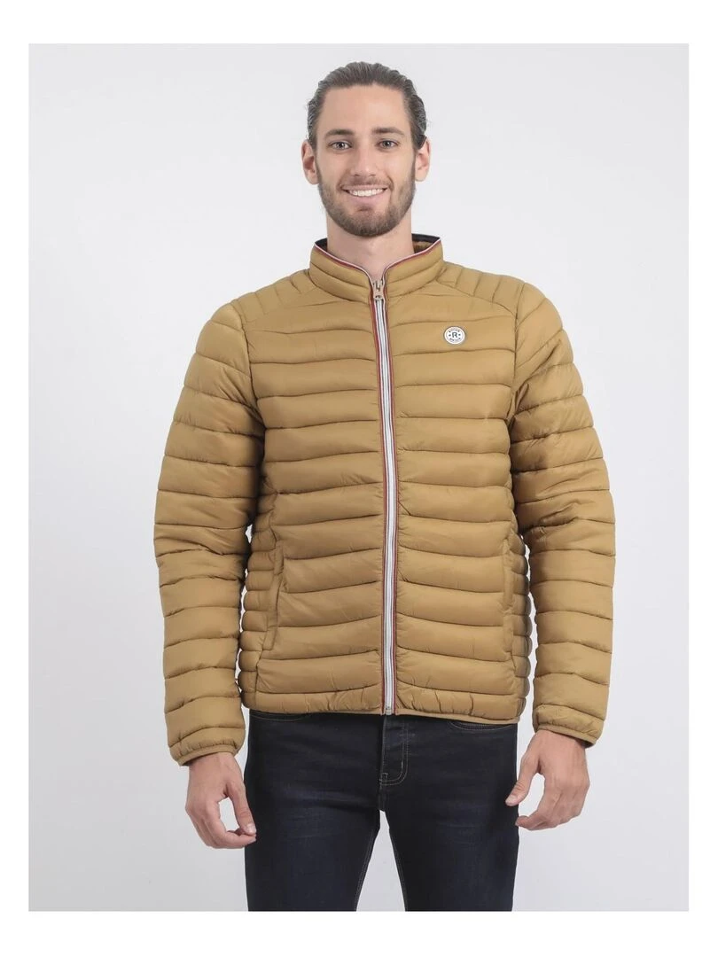 Doudoune légère col montant ZERUBIA II Marron caramel