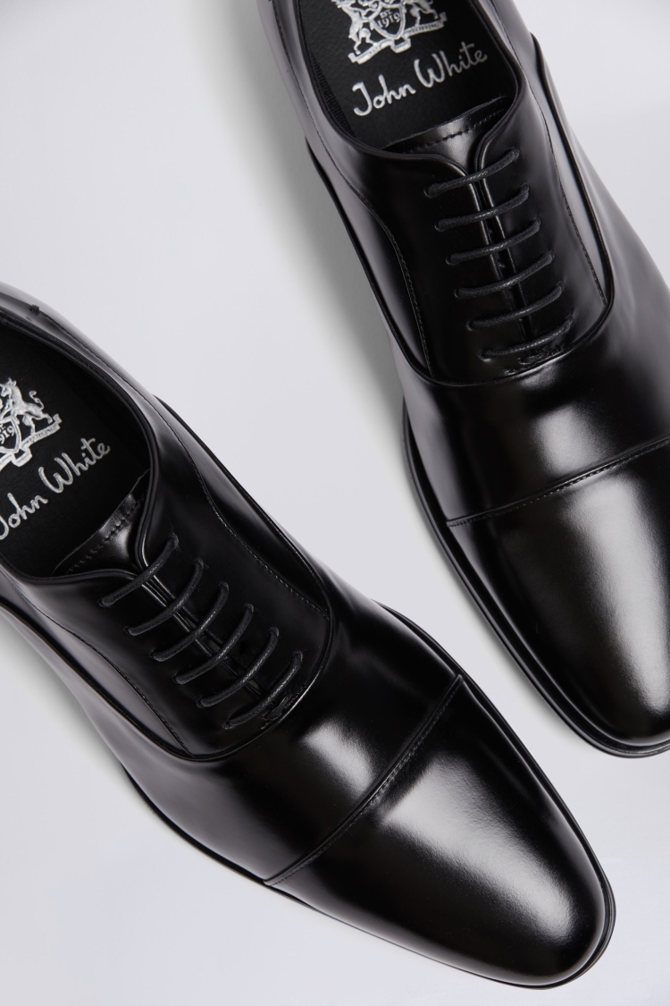 John White Guildhall Black Oxford Shoes   Buy Online at Moss