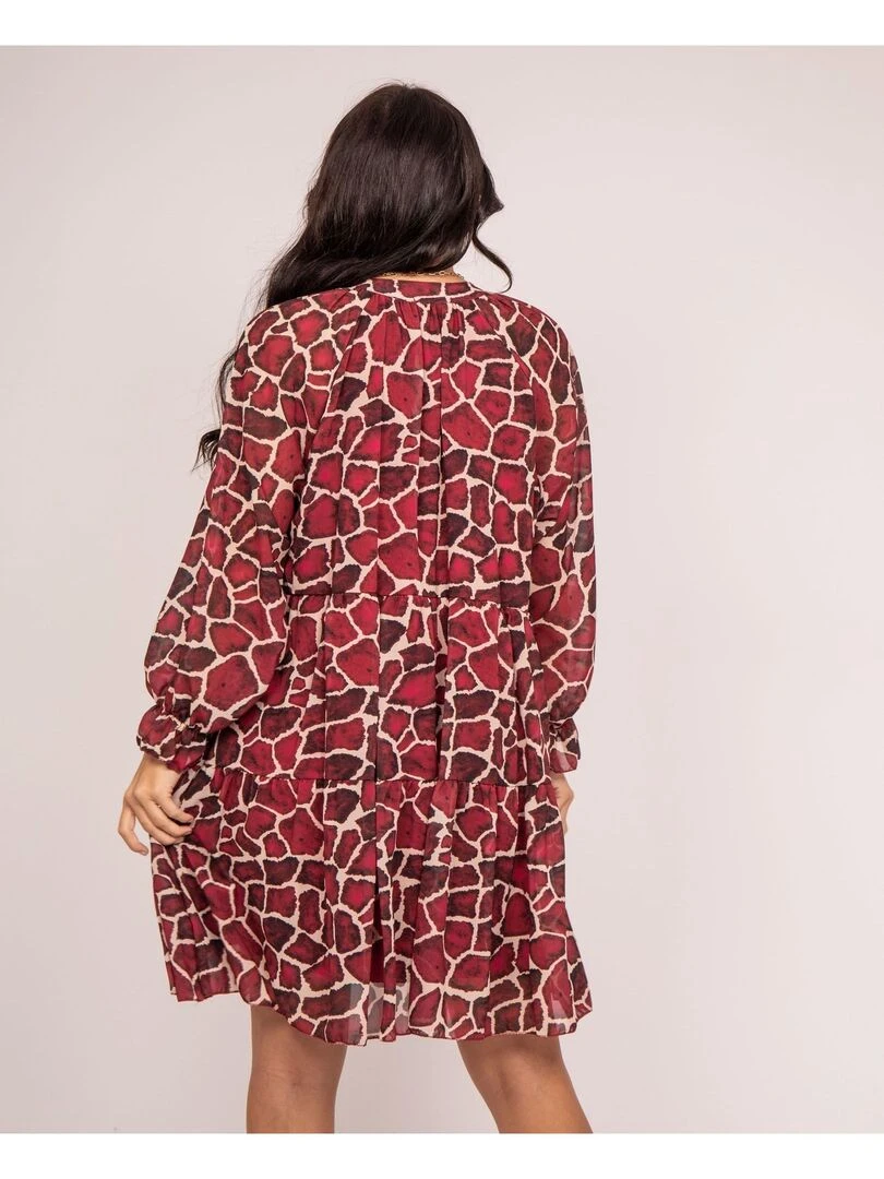 Robe courte motifs IFER Bordeaux
