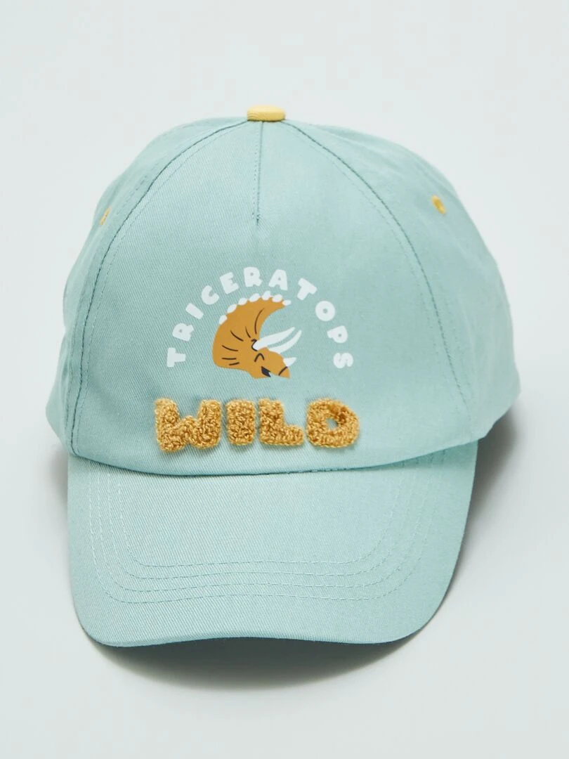 Casquette en toile Bleu
