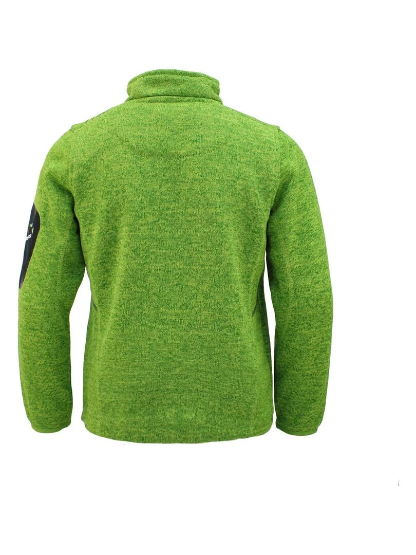 Sweat polaire garçon ECYPA Vert