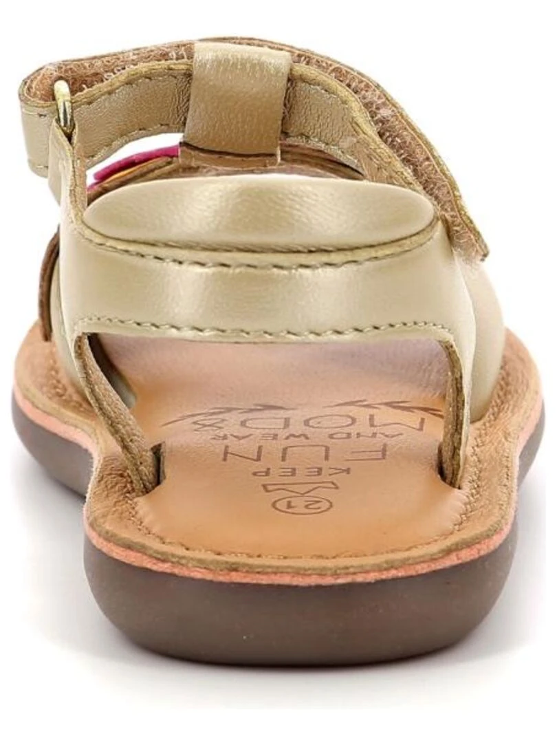 Sandales Cuir Cloleaf   Doré/or