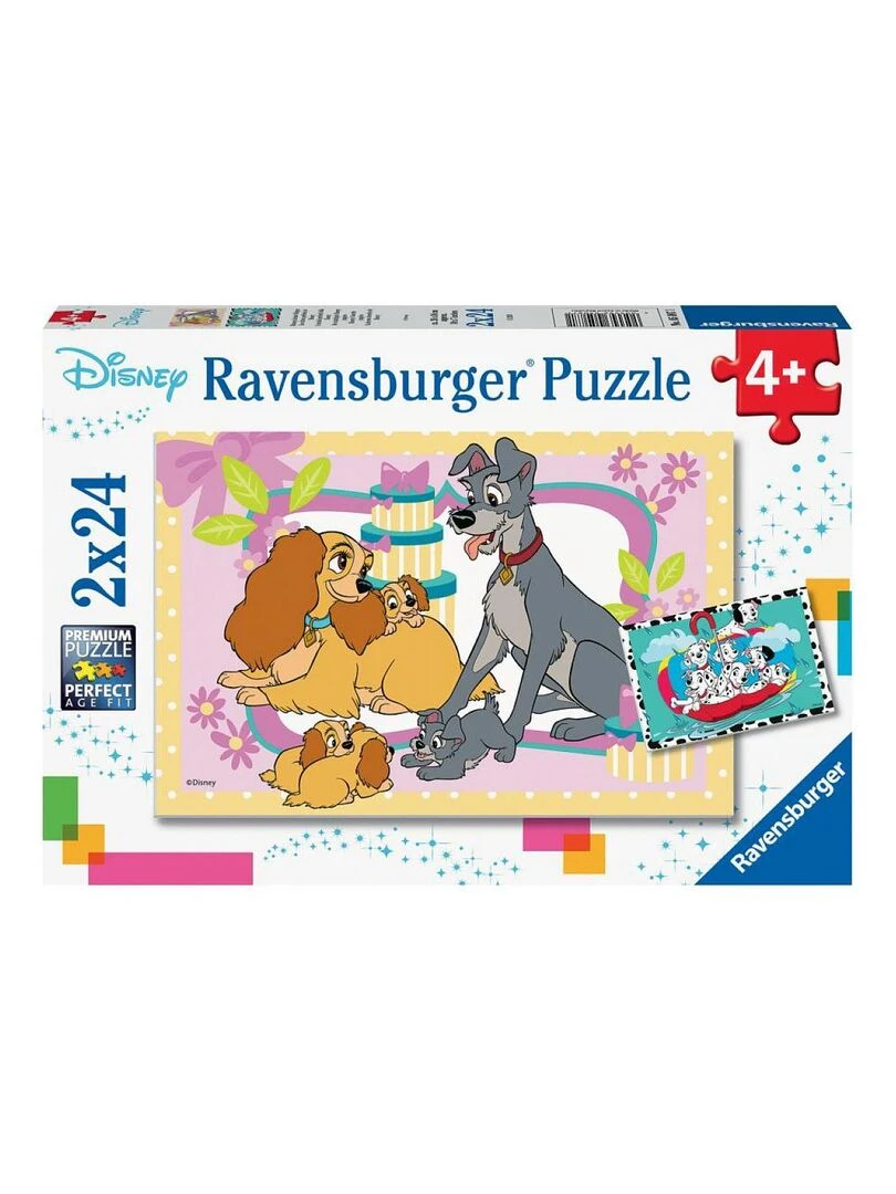 Puzzles 2x24 p les chiots disney N/A