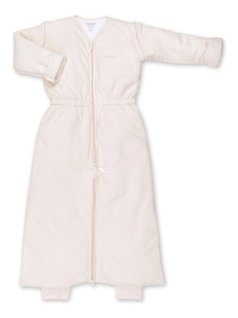 Bemini Gigoteuse jambes séparables Pady Tetra Jersey et jersey Blanc cassé