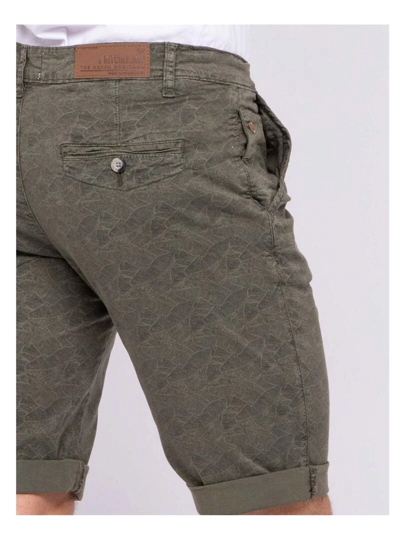 Bermuda chino motifs BOLMON   Kaki